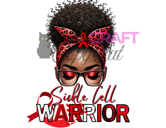 Sickle Cell Warrior Design Template