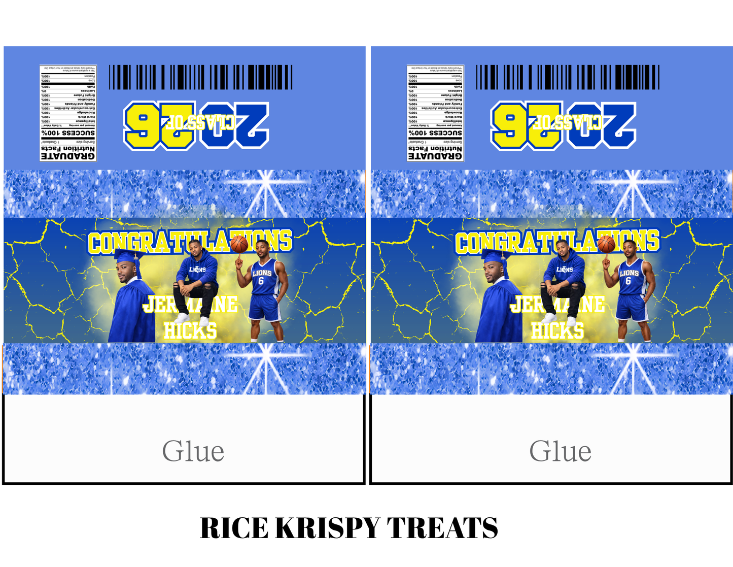 Blue Graduation Party Bundle Template