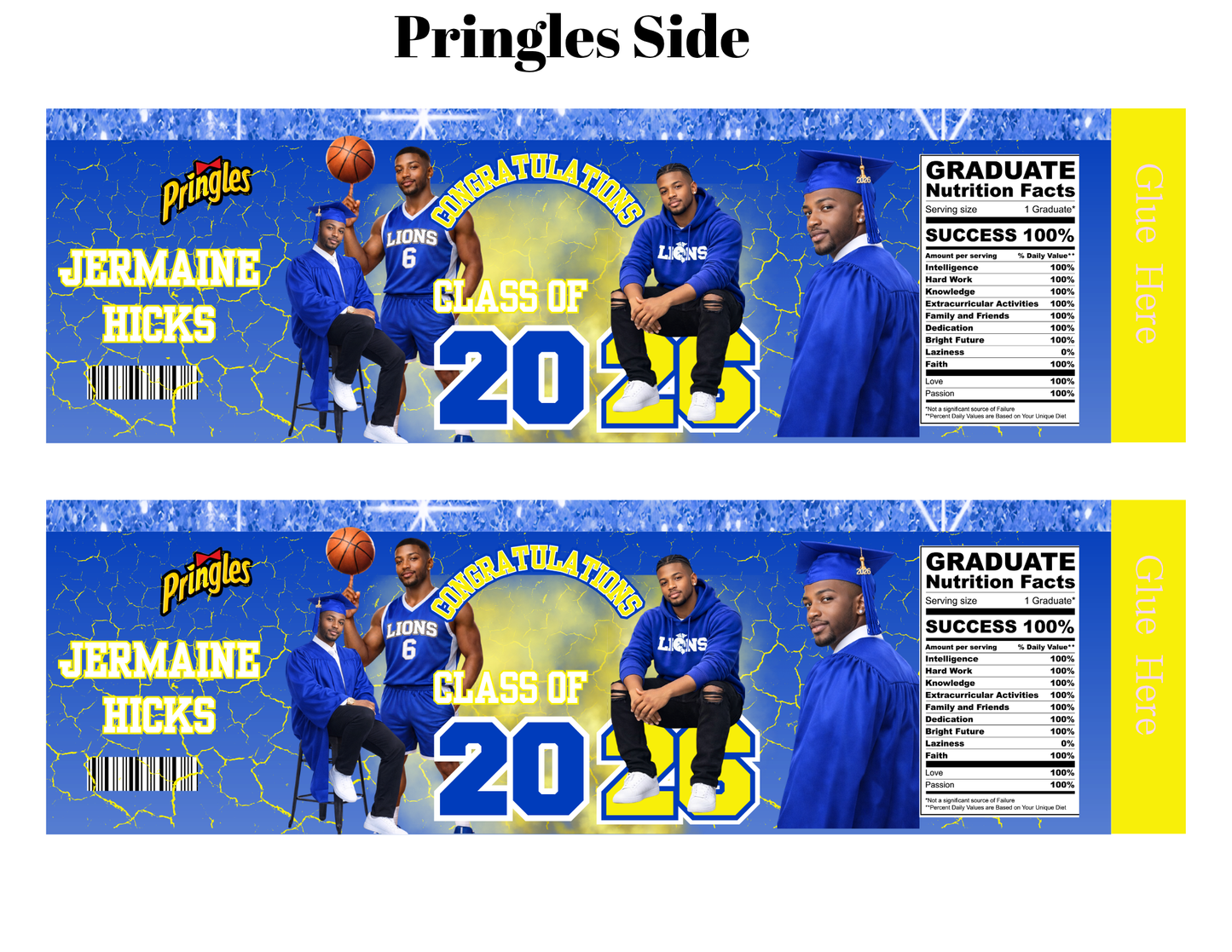 Blue Graduation Party Bundle Template