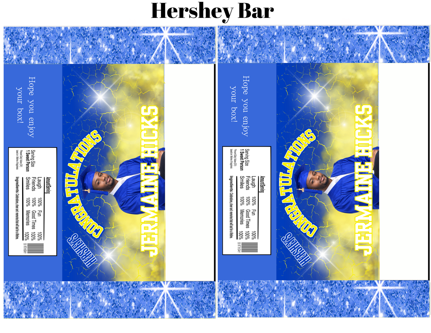 Blue Graduation Party Bundle Template