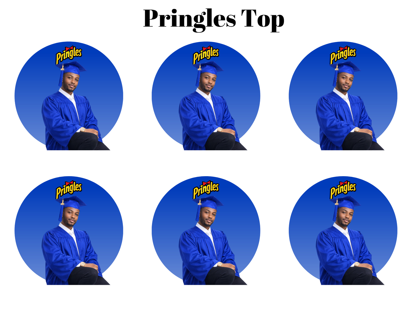 Blue Graduation Party Bundle Template