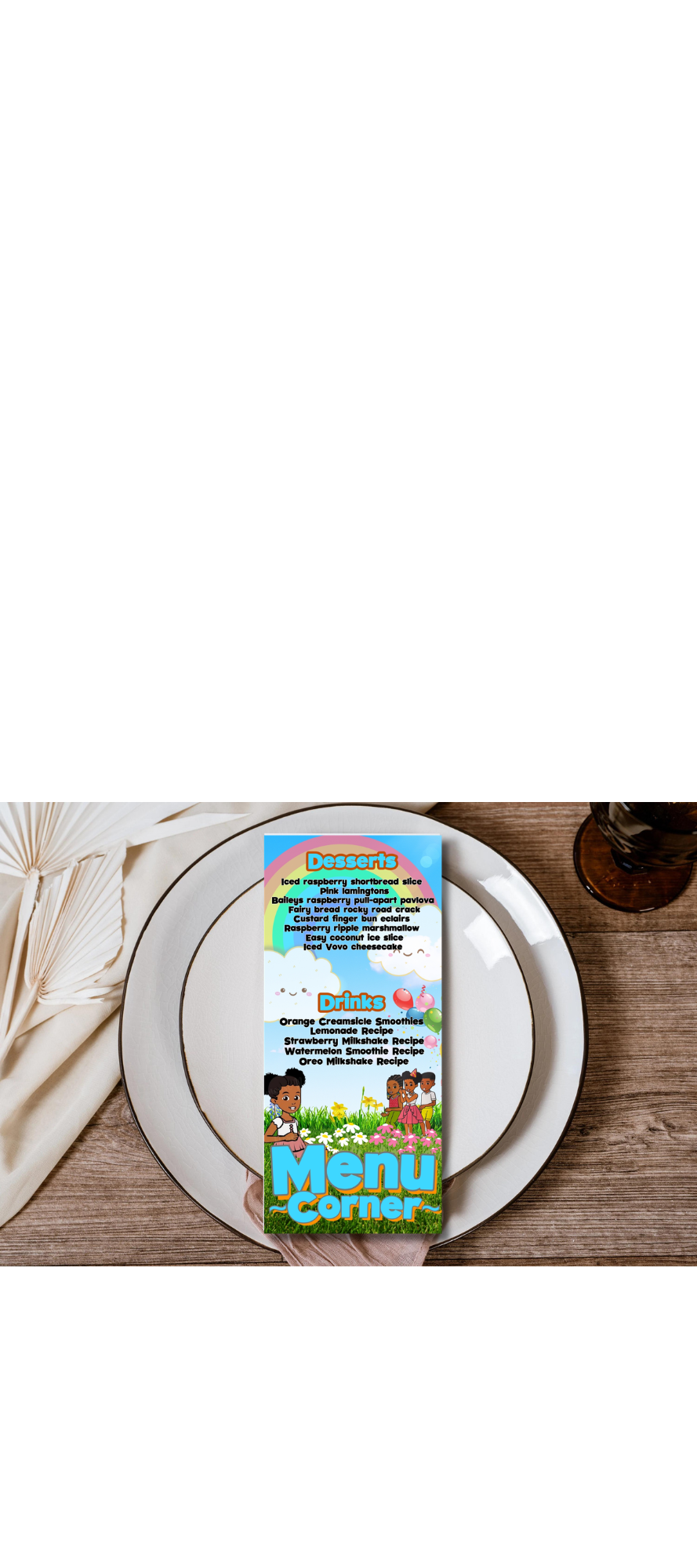 Gracie’s Corner Birthday Party Bundle Canva Template | Editable Party Decorations Bundle | Arch Wall, Floor Wrap, Props & More