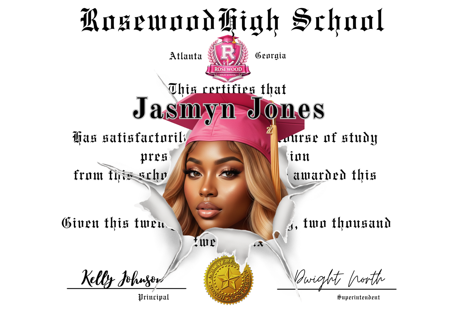 2026 Graduate Pillow Canva Template Bundle